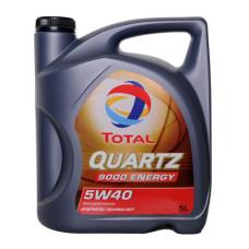 Синтетическое моторное масло Total Quartz 9000 Energy 5W40 5л